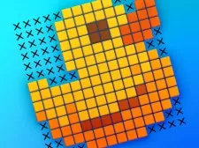 Jeu de puzzle croisé avec images Nonogram